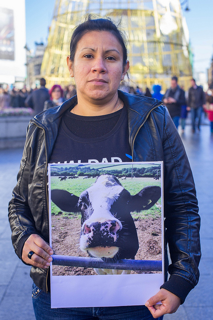 Acto de Igualdad Animal por el pasado Dia de los Animales en Madrid