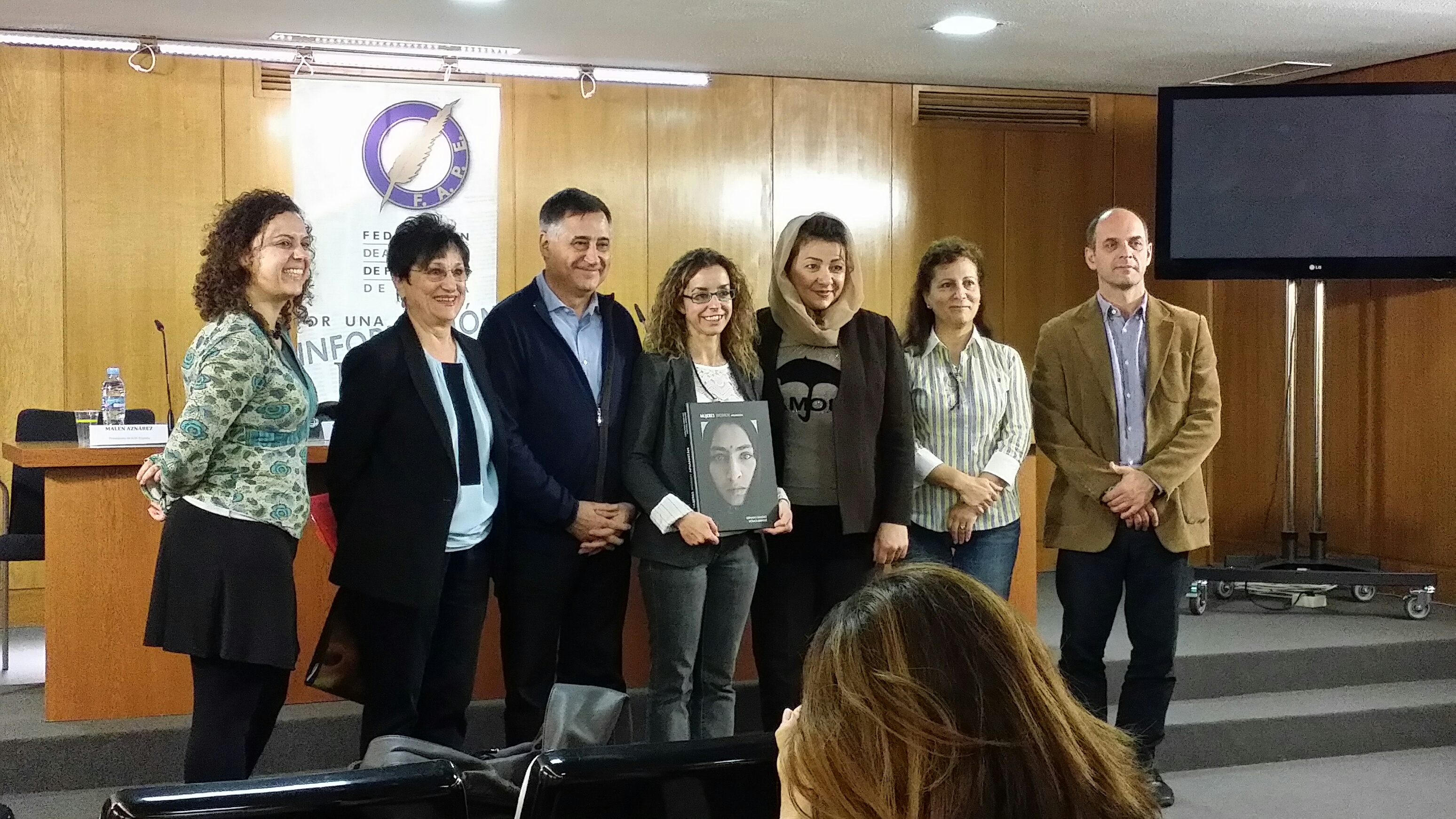 Presentación de 'Mujeres. Afganistán' en Madrid